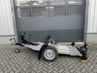 Motortrailer opvouwbaar / verlaagbaar 240x90cm 750kg  