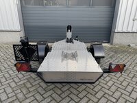 Motortrailer opvouwbaar / verlaagbaar 240x90cm 750kg  