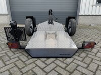 Motortrailer opvouwbaar / verlaagbaar 240x90cm 750kg  