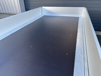 Plateauwagen 260x150cm - 750kg  - ongeremd - dubbelas