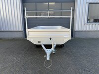 Plateauwagen 260x150cm - 750kg  - ongeremd - dubbelas