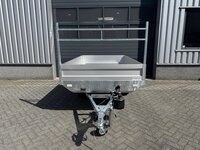 Kipper 260x150cm - 750kg - enkelas- ongeremd