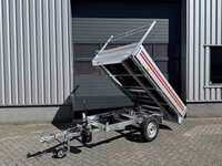 Kipper 260x150cm - 750kg - enkelas- ongeremd