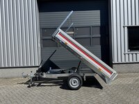 Kipper 260x150cm - 750kg - enkelas- ongeremd