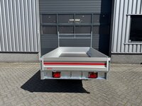 Kipper 260x150cm - 750kg - enkelas- ongeremd