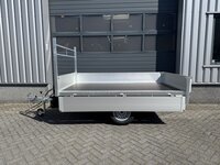 Kipper 260x150cm - 750kg - enkelas- ongeremd