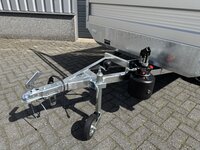 Kipper 260x150cm - 750kg - enkelas- ongeremd