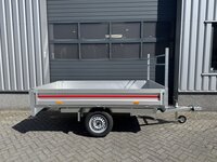 Kipper 260x150cm - 750kg - enkelas- ongeremd