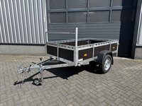 Aanhangwagen enkelas 225x132cm - 750kg - ongeremd