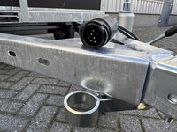 Aanhangwagen enkelas 225x132cm - 750kg - ongeremd