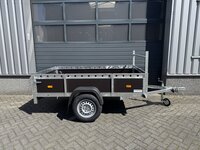 Aanhangwagen enkelas 225x132cm - 750kg - ongeremd