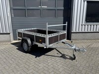 Aanhangwagen enkelas 225x132cm - 750kg - ongeremd