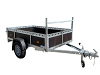 Aanhangwagen enkelas 225x132cm - 750kg - ongeremd