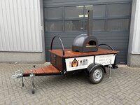 Pizza Aanhangwagens - Subito 60 - Italiaanse pizza oven