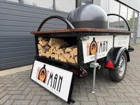 Pizza Aanhangwagens - Subito 60 - Italiaanse pizza oven