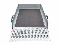 Bakwagen enkelas kantelbaar 210x128cm - 750kg - ongeremd