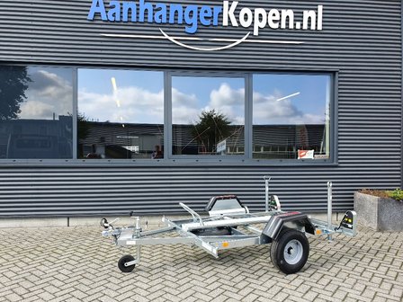 Erde motortrailer voor 1 motor/scooter 450kg AS