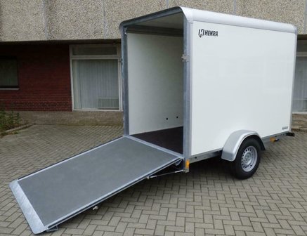 Henra gesloten aanhangwagen 315x138cm - enkelas - 1350kg