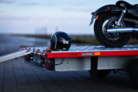 SyStema plateau 301x183cm geremde en ongeremde motoraanhangwagen