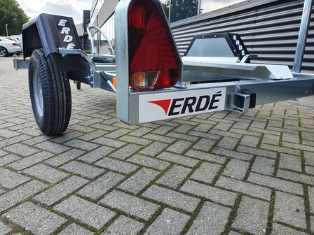 Erde motortrailer voor 2 motoren 750kg AS