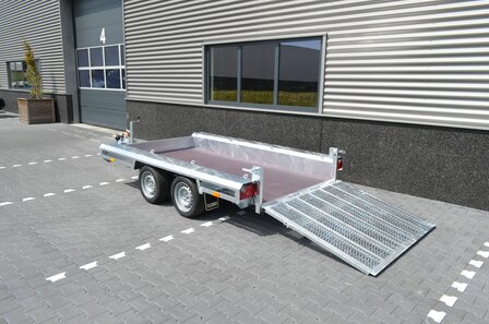 Machinetransporter 300x150cm - 2700kg - dubbelas