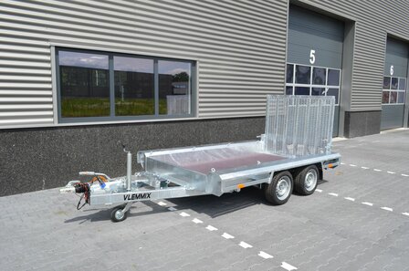 Transporteur de machines 300x150cm - 3500kg - double essieu