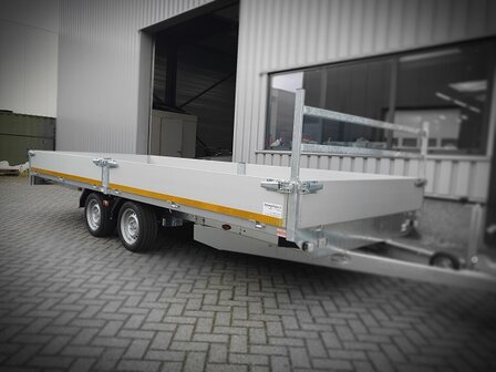 606x200cm multitransporter met rijplaten 