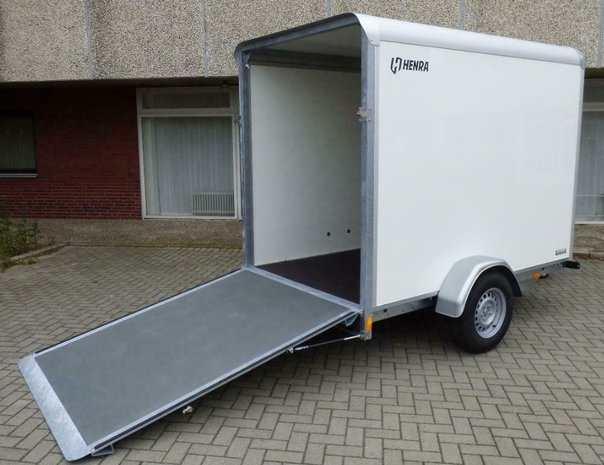 Henra gesloten aanhangwagen 315x158cm - enkelas - 1350kg