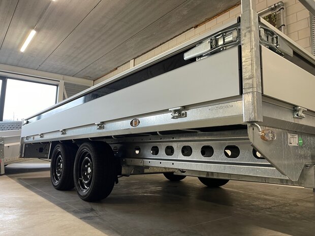 Henra plateauwagen 3500kg 401x202cm -  Unieke Xpert uitvoering