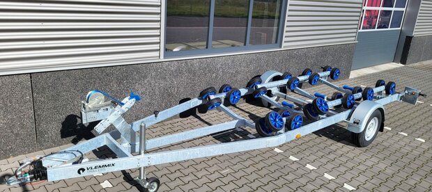 Vlemmix enkelas Flex-Roll Boottrailer 631x210cm 1500kg