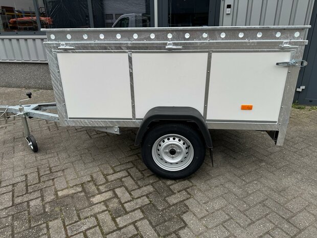 VDM bagagewagen met Witte PPL beplating