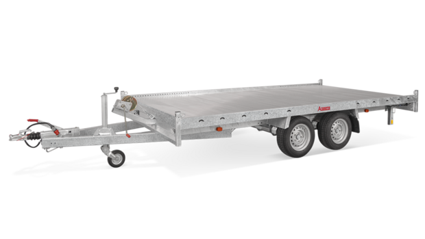 Autotransporter 405x200cm - 3000 kg - dubbelas