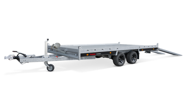 Autotransporter 405x200cm - 3000 kg - dubbelas - Go-Getter