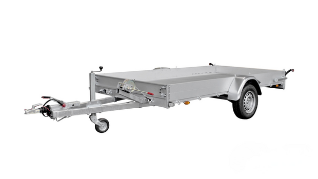 Autotransporter 340x170cm - 1200 kg - enkelasser 