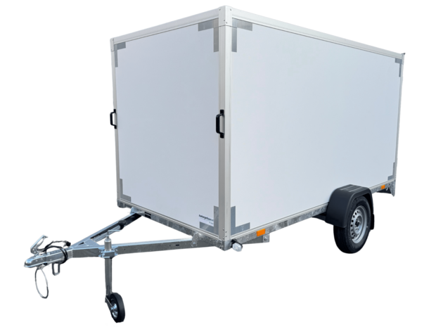 Gesloten enkelas 300x150cm - 750kg - ongeremd | VDM