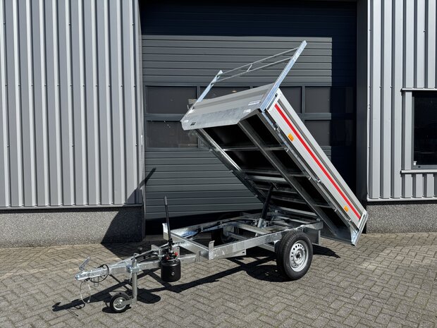 Kipper 260x150cm - 750kg - enkelas- ongeremd