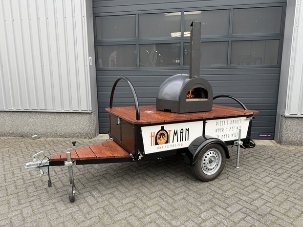 Pizza Aanhangwagens - Subito 60 - Italiaanse pizza oven