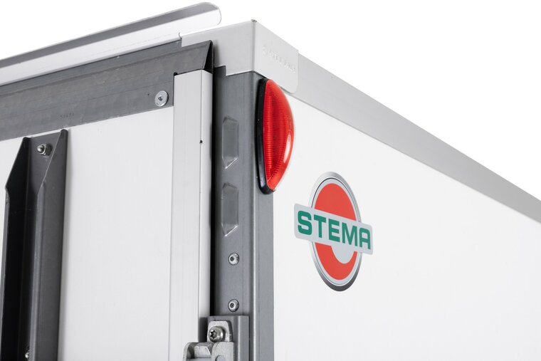 255x157x180cm - Stema gesloten aanhanger tot 1300kg