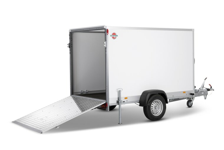 255x157x180cm - Stema gesloten aanhanger tot 1300kg
