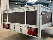 300x132cm Dubbelas aanhangwagen met GRATIS OPTIE-PAKKET en COC