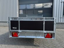 Bakwagen kipdissel 257x132cm - 750kg - ongeremd
