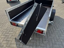 Bakwagen kipdissel 257x132cm - 750kg - ongeremd