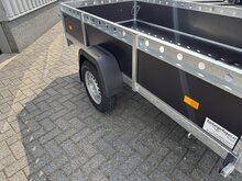 Bakwagen kipdissel 257x132cm - 750kg - ongeremd