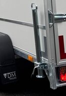 Set van 2 steunpoten gemonteerd