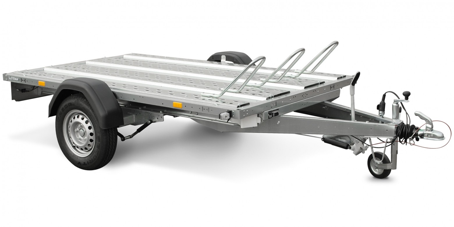 Motortrailer Stema 251x153cm 750kg geremd