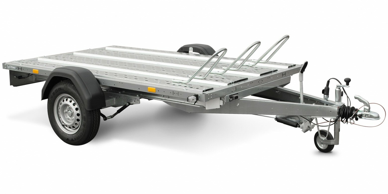Motortrailer Stema 210x128cm 1000kg geremd