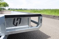 Machinetransporter 400x190cm - 3500kg drieasser Machinetransporter 400x190cm - 3500kg drieasser