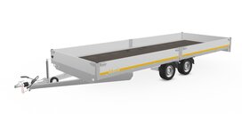 606x220cm dubbelas plateauwagen 606x220cm dubbelas plateauwagen