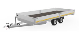 556x220cm dubbelas plateauwagen 556x220cm dubbelas plateauwagen
