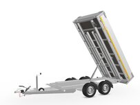 310x160cm elektrische kipper met rijplaten 310x160cm elektrische kipper met rijplaten
